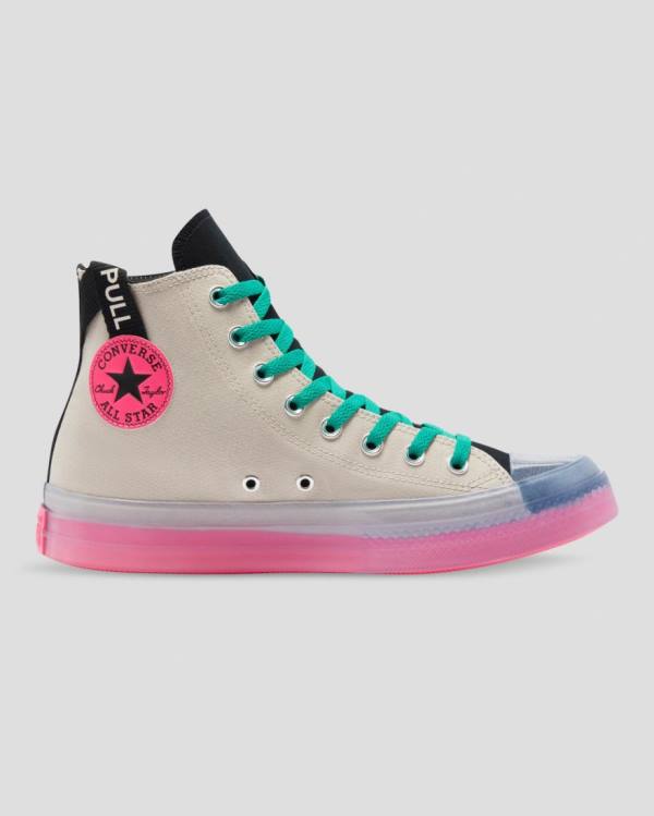 Tenis CONVERSE Chuck Taylor ALL STAR Lift Plataforma High Bege