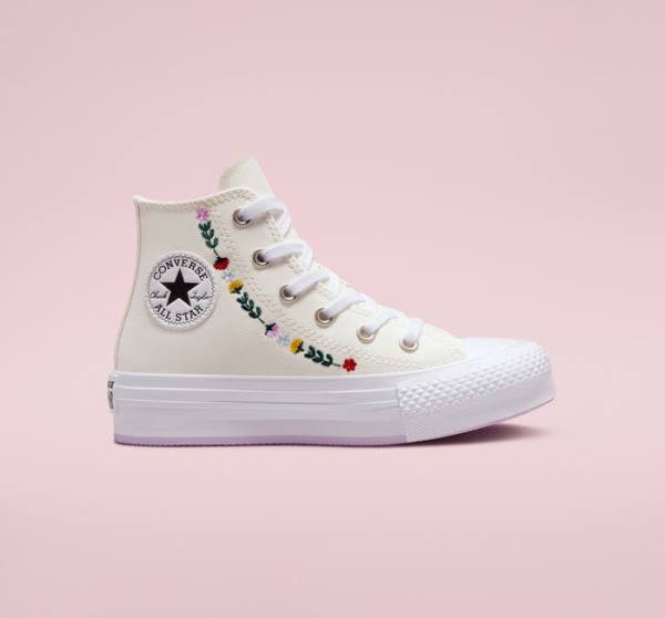 Tênis Converse All Star Chuck Taylor Lift Rosa Neon Preto Branco Cano Alto  os melhores preços